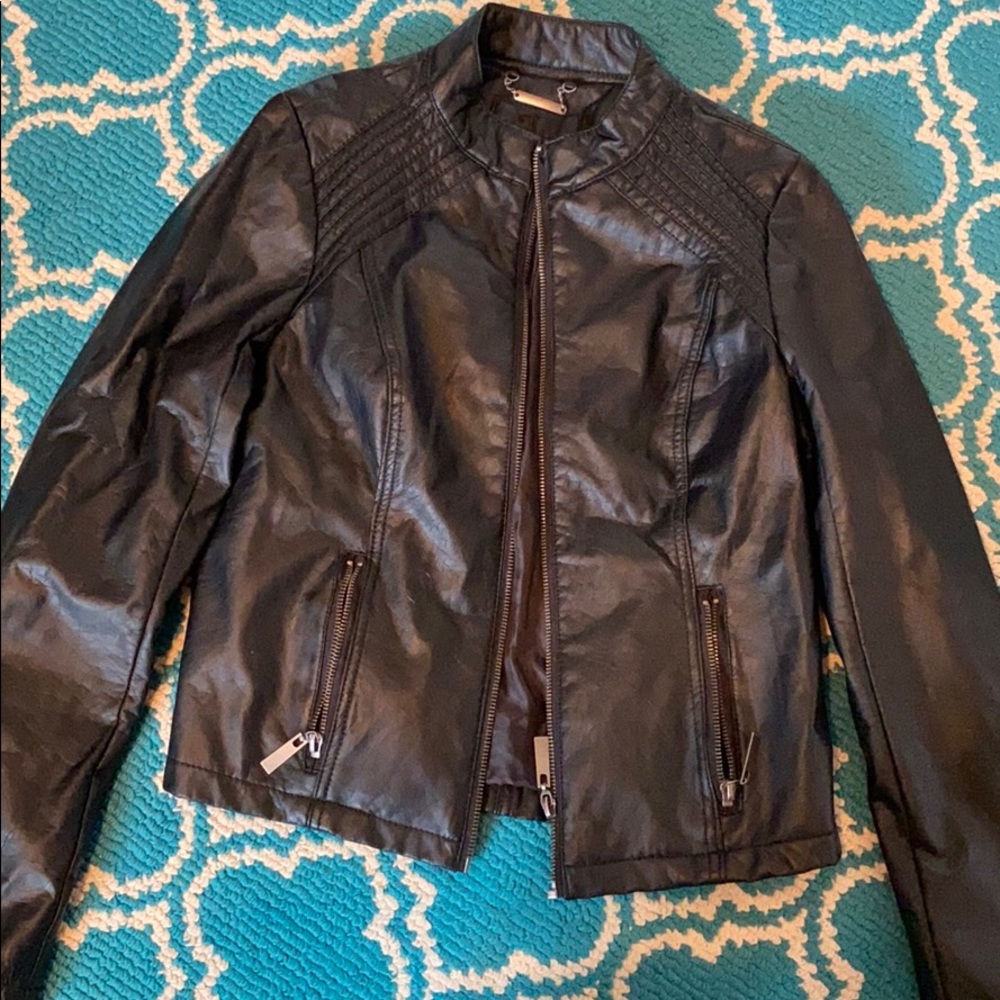 Leather jacket